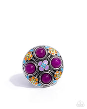 Load image into Gallery viewer, Boho Blueprint - Purple ring E045