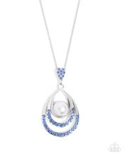 Load image into Gallery viewer, Pure Pearls - Blue necklace BOX 18