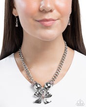 Load image into Gallery viewer, Big Deal Bow - Pink necklace E004