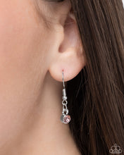 Load image into Gallery viewer, Big Deal Bow - Pink necklace E004