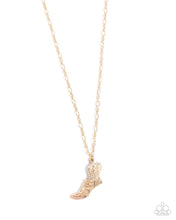 Load image into Gallery viewer, Dazzling-Yard Dash - Gold necklace E004
