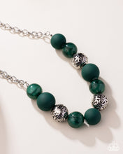 Load image into Gallery viewer, Bewitching Texture - Green necklace C009