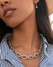 Load image into Gallery viewer, Boogie Bling - White necklace B086