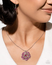 Load image into Gallery viewer, Blossoming Belle - Pink necklace APRIL 2025 LOP LRSHELF