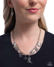 Load image into Gallery viewer, Hoedown Throwdown - Silver necklace B118
