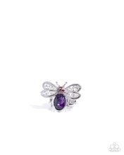 Load image into Gallery viewer, Bedazzled Bee - Purple ring B120