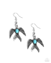 Load image into Gallery viewer, Soaring Stones - Blue earring D024