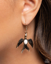 Load image into Gallery viewer, Soaring Stones - White earring D064