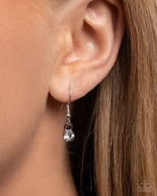 Load image into Gallery viewer, Panoramic Padlock - White necklace B124