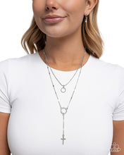 Load image into Gallery viewer, Faithfully Fierce - White necklace B092