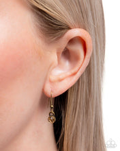 Load image into Gallery viewer, Fairy Florals - Brass necklace E003