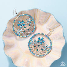 Load image into Gallery viewer, Basic Bouquet - Blue earring G104