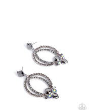 Load image into Gallery viewer, Karma Knockout - Silver post earring E043