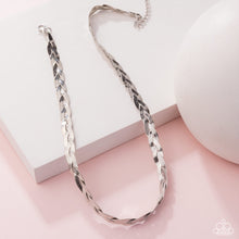Load image into Gallery viewer, Bewildering Braid - Silver necklace APRIL 2025 LOP LRSHELF