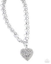Load image into Gallery viewer, Heartfelt Havana - White necklace E070