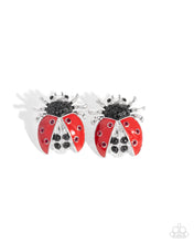 Load image into Gallery viewer, Lavish Ladybug - Red earring F005