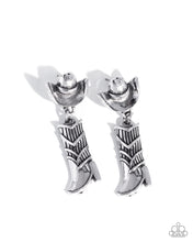 Load image into Gallery viewer, Boot Scootin Ballad - Silver post earring BOX 18