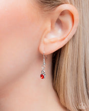 Load image into Gallery viewer, Scintillating Stars - Red necklace E033