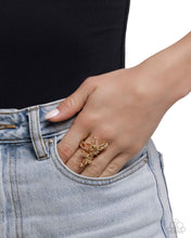 Load image into Gallery viewer, Fluttering Flamenco - Brown ring BOX 18