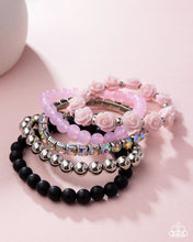 Load image into Gallery viewer, Rose Garden Grandeur - Pink bracelet PINK DIAMOND EXCLUSIVE E004(2)