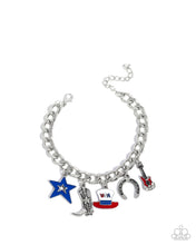 Load image into Gallery viewer, All-American Adornment - Red bracelet A062