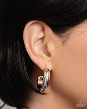 Load image into Gallery viewer, Metallic Multicolored - Multi hoop earring SEPT 2025 LOP G029