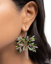 Load image into Gallery viewer, Palm Tree Pizzazz - Green earring Box 6