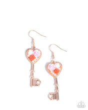 Load image into Gallery viewer, 2 pc SET: Gifted Garden - Rose Gold necklace + earring G024