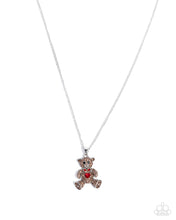 Load image into Gallery viewer, Twinkling Teddy - Multi necklace E068