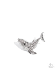 Load image into Gallery viewer, Whale of a Time - Silver ring D052