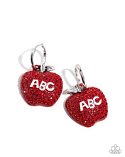 Load image into Gallery viewer, Adorable ABCs - Red earring July 2025 LOP E082