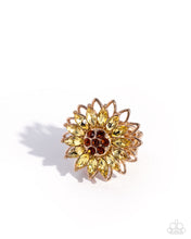 Load image into Gallery viewer, Sunflower Souvenir - Yellow ring B108