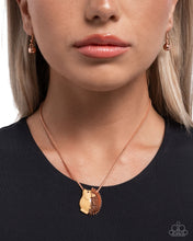 Load image into Gallery viewer, Porcupine Pizzazz - Copper necklace E060