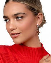 Load image into Gallery viewer, Gingerbread Man - Multi post earring OCT 2025 LOP E102