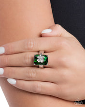 Load image into Gallery viewer, St. Patricks Shimmer - Green ring B006