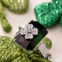 Load image into Gallery viewer, St. Patricks Shimmer - Green ring B006