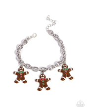 Load image into Gallery viewer, Gingerbread Glitz - Brown bracelet E044