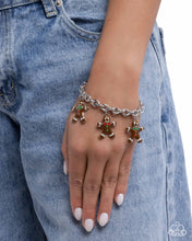Load image into Gallery viewer, Gingerbread Glitz - Brown bracelet E044