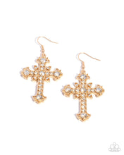 Load image into Gallery viewer, Heavenly Hosts - Gold earring A010