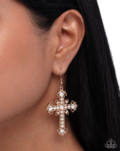 Load image into Gallery viewer, Heavenly Hosts - Gold earring A010