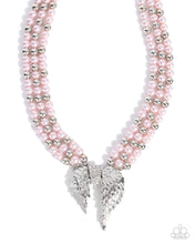 Load image into Gallery viewer, Angelic Ardor - Pink necklace UP