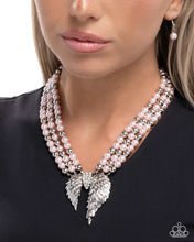 Load image into Gallery viewer, Angelic Ardor - Pink necklace UP