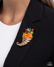 Load image into Gallery viewer, Cornucopia Chic - Multi Brooch F068