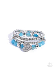 Load image into Gallery viewer, Heartfelt Heiress - Blue bracelet G031