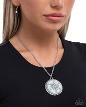 Load image into Gallery viewer, Snowflake Story - Blue necklace 11/24 preorder