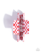 Load image into Gallery viewer, Sweater Style - Red Hair Clip E085