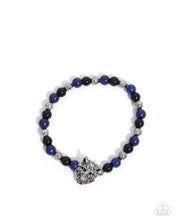 Load image into Gallery viewer, Alphas Claim - Blue bracelet A014