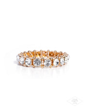 Load image into Gallery viewer, Sugar-Coated Sparkle - Gold bracelet PINK DIAMOND EXCLUSIVE F069