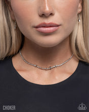 Load image into Gallery viewer, Favorable Faith - White choker A010