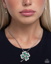 Load image into Gallery viewer, Fortunate Fashion - Green necklace A049